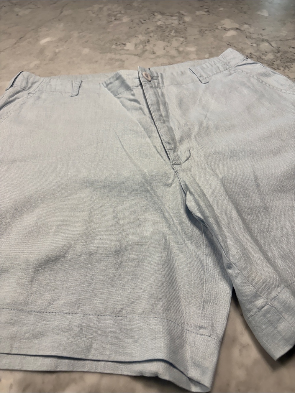 Linen shorts for men